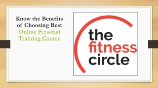 Know the Benefits of Choosing Best Online Personal