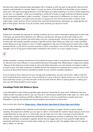 Salt Nic E.