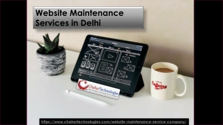 Website Maintenance Services in Delhi