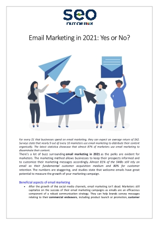 Email Marketing in 2021 Yes or No