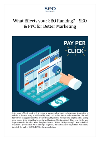 What Effects your SEO Ranking – SEO & PPC for Better Marketing