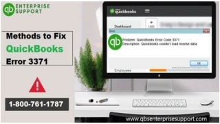 Fix QuickBooks Error 3371 Status Code 11118 [Updated Methods]