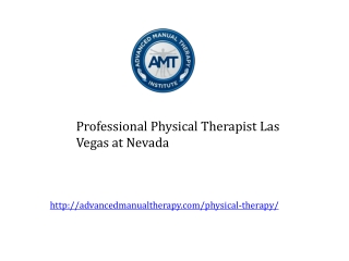 Best Physical Therapist Las Vegas