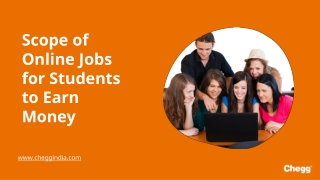 Scope of Online Jobs for Students to Earn Money-converted