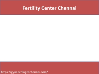 Fertility Center Chennai