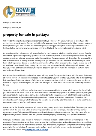 20 Up-and-Comers to Watch in the commercial property for sale in pattaya thailan