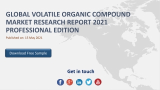 Global Volatile Organic Compound Market Research Report 2021 Professional Edition