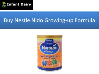 Buy Nestle Nido Growing-up Formula