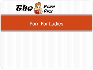 Porn For Ladies