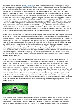 Kabar Agen Judi Bola Terpercaya Tanda Tanya Terpapar Dengan Informasi