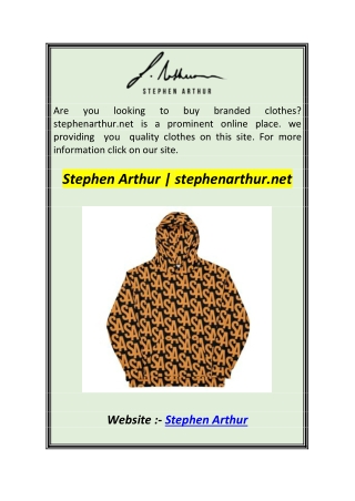 Stephen Arthur  stephenarthur.net