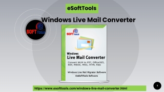 Windows Live Mail converter
