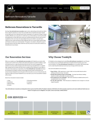 Bathroom renovations yarraville