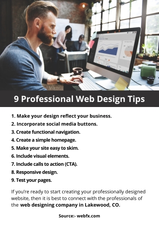 9 Professional Web Design Tips