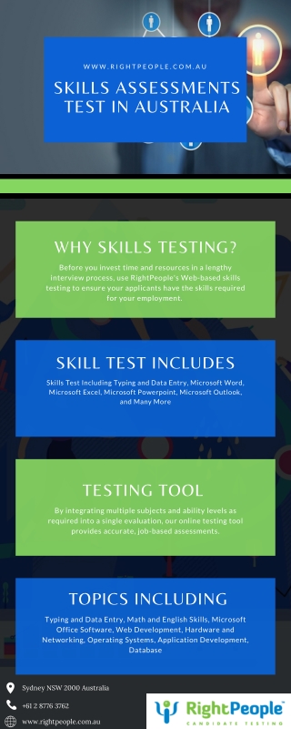 Skills Assessments Test in Australia