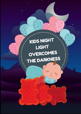 Kids Night Light Overcomes the darkness