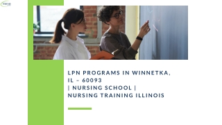 LPN Programs in Winnetka, IL – 60093 | Nursing School | Nursing Training Illinoi