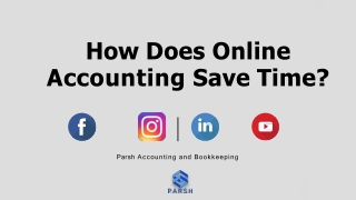 How Does Online Accounting Save Time