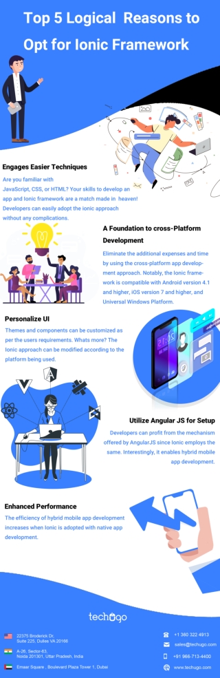 Top 5 Logical Reasons To Opt For Ionic Framework