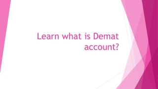 Open demat account online - demat account opening - Motilal Oswal