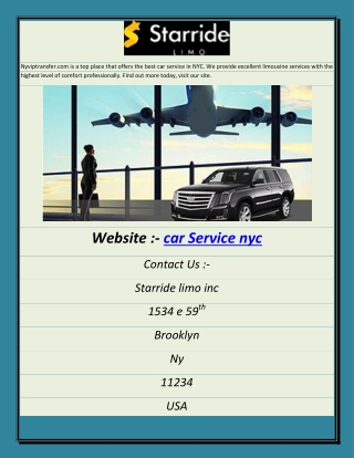 car Service nyc abhi