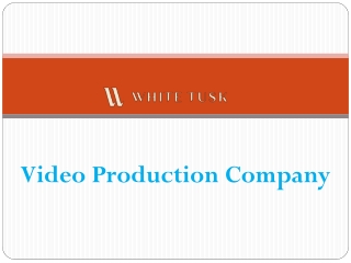 Video Production Company