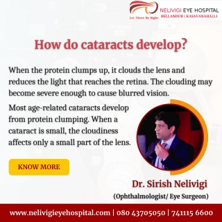 How do cataracts develop - Best Eye Hospitals in Bellandur, Bangalore - Nelivigi Eye Hospital