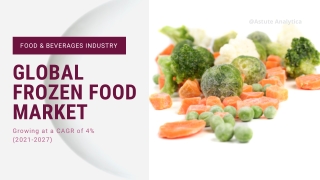 Frozen food market to make great impact in near future