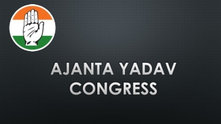 Ajanta Yadav Congress