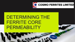 What is Ferrite Core Permeability