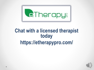 When should we use online counselling - eTherapy Pro