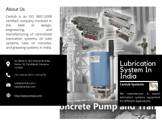 Top Lubrication System In India