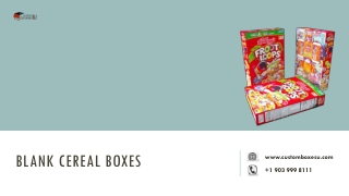 Get custom cereal boxes with quality packaging in USA