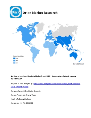 The North American neural implants market