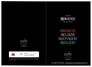 Kolte Patil Universe Hinjewadi Pune | THE WAY LIVING SPACES ARE BUILT