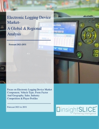 Electronic Logging Device Market Size, Share, Sales, Analysis, Forecast By 2031