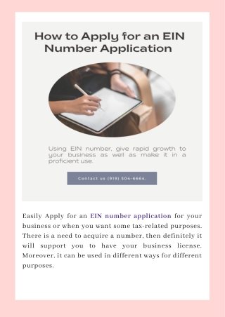 How to Apply for an EIN Number Application | Buy Ein Number Online