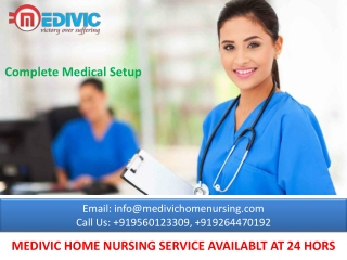 Medivic Home Nursing Service in Dhanabad and Ramgarh