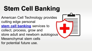 Stem Cell Banking
