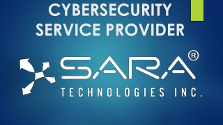 Cybersecurity service provider