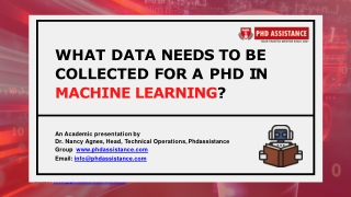 What Data needs to be Collected for a PhD in Machine Learning ? - Phdassistance