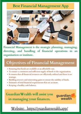 Best Financial Management App | Secure Your Future | GuardianWealth