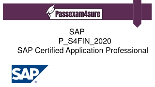 Download P_S4FIN_2020 Dumps PDF - Free Sample Questions |PassExam4Sure