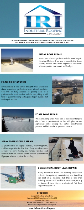 Flat Roof Repair