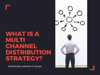 What is a multi channel distribution strategy?
