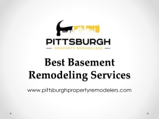 Best Basement Remodeling Services - www.pittsburghpropertyremodelers.com