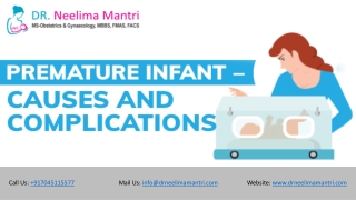 Premature Infant - Causes and Complications