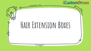 hair extension boxes