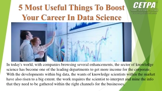 5 Most Useful Things to Boost your Career in Data Science