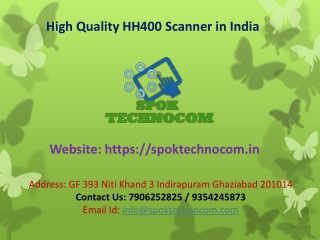High Quality HH400 Scanner in India